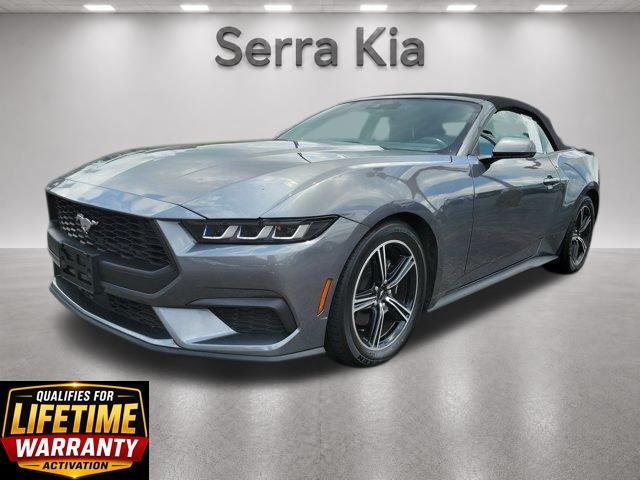 Gray Metallic 2025 Ford Mustang Convertible Rear-Wheel Drive Automatic