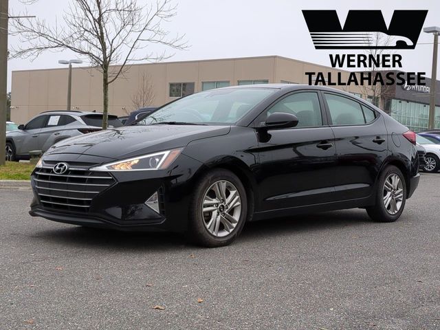 Phantom Black 2020 Hyundai Elantra Value Edition FWD Sedan Front-Wheel Drive Continuously Variable Transmission