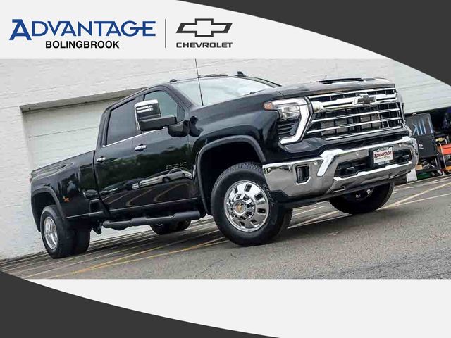 Black 2026 Chevrolet Silverado 3500HD Pickup Truck Four-Wheel Drive Automatic