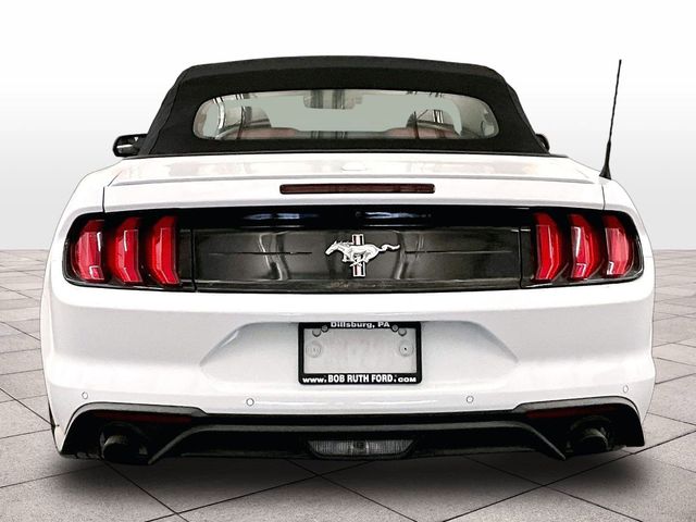 2020 Ford Mustang EcoBoost Premium White at Bob Ruth Ford