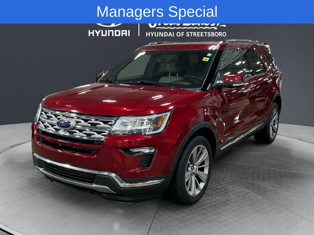 Ruby Red Metallic 2019 Ford Explorer Limited AWD SUV / Crossover All-Wheel Drive 6-Speed Automatic
