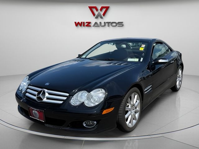 Black 2007 Mercedes-Benz SL-Class Convertible Rear-Wheel Drive 7-Speed Automatic