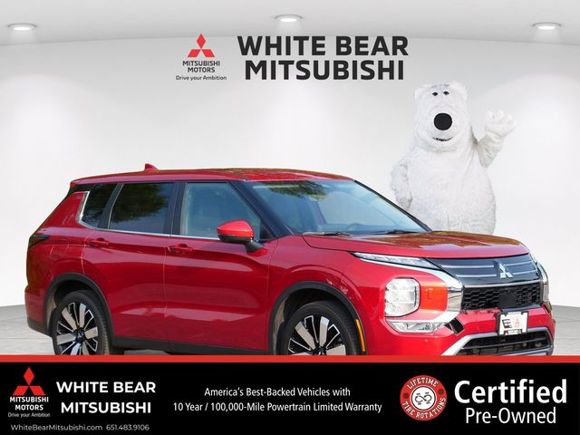 Red Diamond 2025 Mitsubishi Outlander SUV / Crossover All-Wheel Drive Continuously Variable Transmission