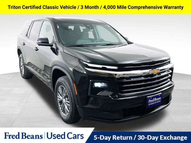 Mosaic Black Metallic 2024 Chevrolet Traverse SUV / Crossover Front-Wheel Drive 8-Speed Automatic