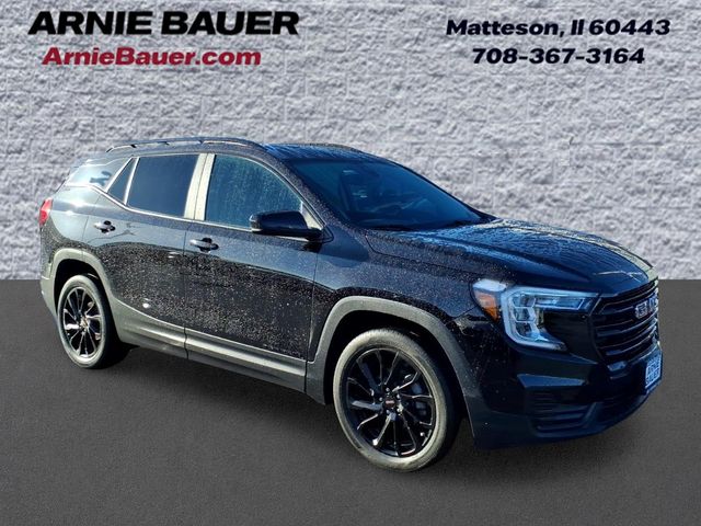 Black (Ebony Twilight Metallic) 2024 GMC Terrain SLE AWD SUV / Crossover All-Wheel Drive 9-Speed Automatic