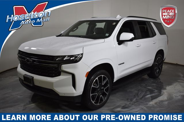 Summit White 2022 Chevrolet Tahoe RST 4WD SUV / Crossover Four-Wheel Drive