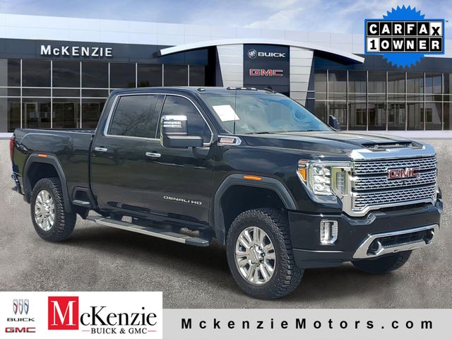 Onyx Black 2020 GMC Sierra 2500HD Denali Crew Cab 4WD Pickup Truck Four-Wheel Drive Automatic