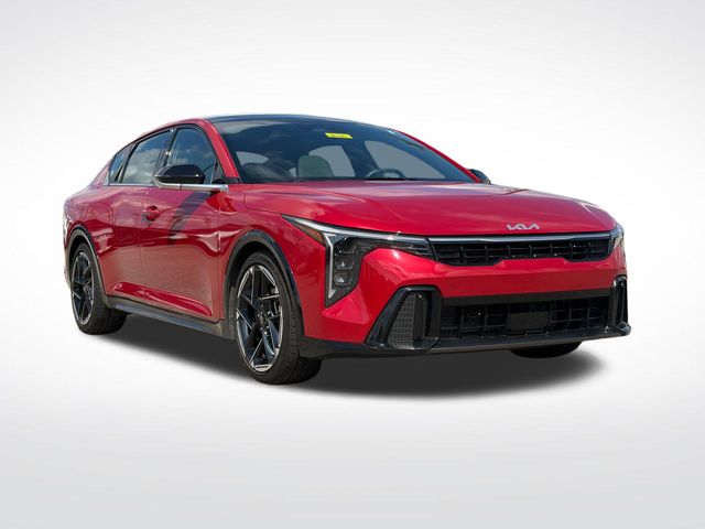 Currant Red 2025 Kia K4 Sedan Front-Wheel Drive Continuously Variable Transmission