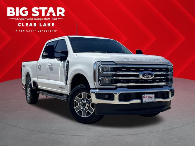 2024 Ford F-250SD Lariat White at AutoSavvy Houston Southwest