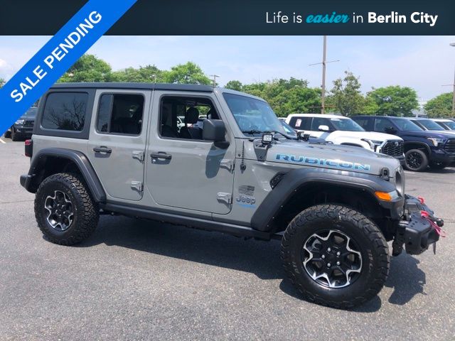 Sting-Gray Clearcoat 2021 Jeep Wrangler 4xe SUV / Crossover Four-Wheel Drive 8-Speed Automatic