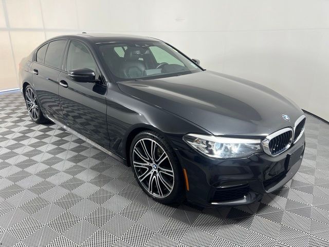 Black Sapphire Metallic 2018 BMW 5 Series Sedan Rear-Wheel Drive 8-Speed Automatic