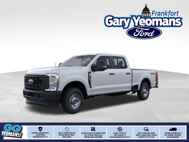 Oxford White 2026 Ford F-250 Super Duty XL Crew Cab 4WD Pickup Truck Four-Wheel Drive Automatic