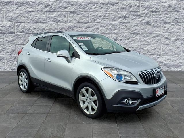 Quicksilver Metallic 2015 Buick Encore Leather FWD SUV / Crossover Front-Wheel Drive 6-Speed Automatic Overdrive