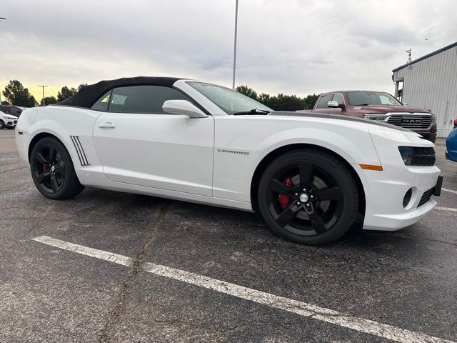 Summit White 2013 Chevrolet Camaro 2SS Convertible RWD Convertible Rear-Wheel Drive 6-Speed Automatic