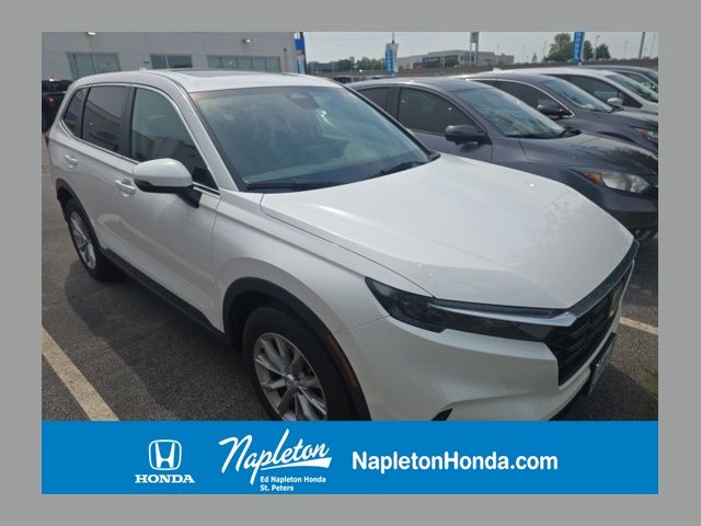 Platinum White Pearl 2025 Honda CR-V SUV / Crossover All-Wheel Drive Continuously Variable Transmission