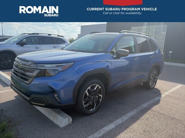 Daybreak Blue Pearl 2026 Subaru Forester Limited Crossover AWD SUV / Crossover All-Wheel Drive Continuously Variable Transmission