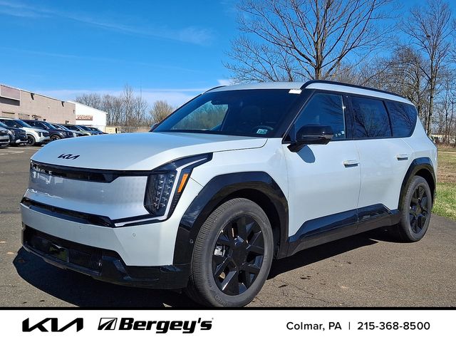 White (Ivory Silver) 2026 Kia EV9 Land AWD SUV / Crossover All-Wheel Drive 1-Speed Automatic