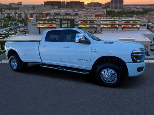Bright White Clearcoat 2026 RAM 3500 Laramie Crew Cab LB DRW 4WD Pickup Truck Four-Wheel Drive 8-Speed Automatic