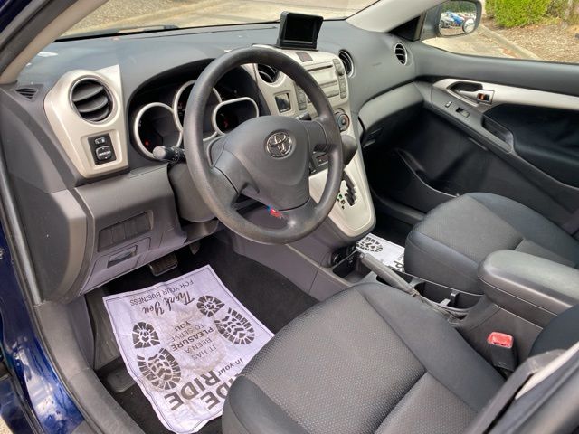 Blue Streak Metallic 2009 Toyota Matrix S FWD Hatchback Front-Wheel Drive 5-Speed Automatic