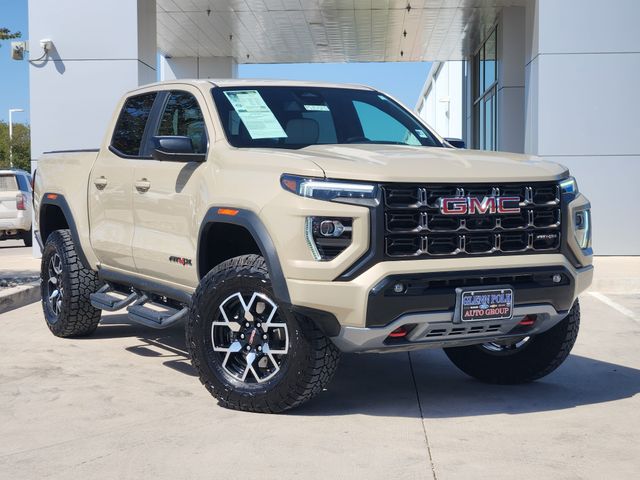 Desert Sand Metallic 2024 GMC Canyon Pickup Truck Four-Wheel Drive 8-Speed Automatic
