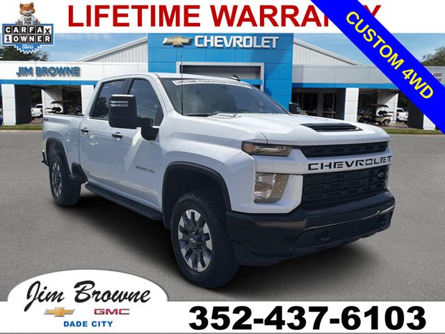 Summit White 2022 Chevrolet Silverado 2500HD Pickup Truck Four-Wheel Drive Automatic