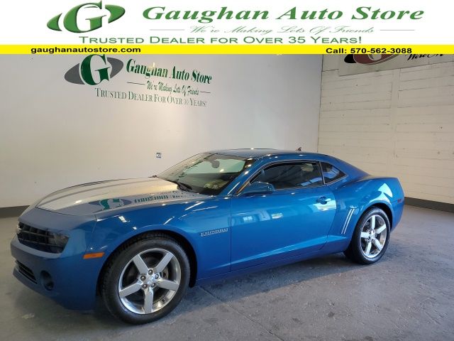 Teal (Aqua Blue Metallic) 2010 Chevrolet Camaro Coupe Rear-Wheel Drive 6-Speed Automatic