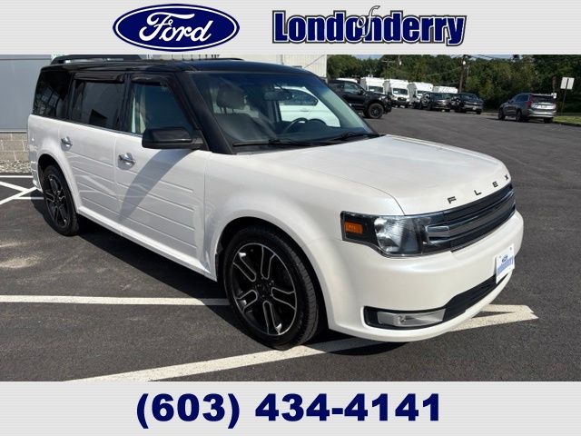 White 2015 Ford Flex SUV / Crossover All-Wheel Drive 6-Speed Automatic
