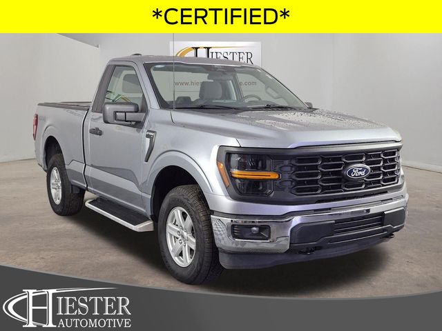 Silver Metallic 2025 Ford F-150 Pickup Truck Four-Wheel Drive Automatic