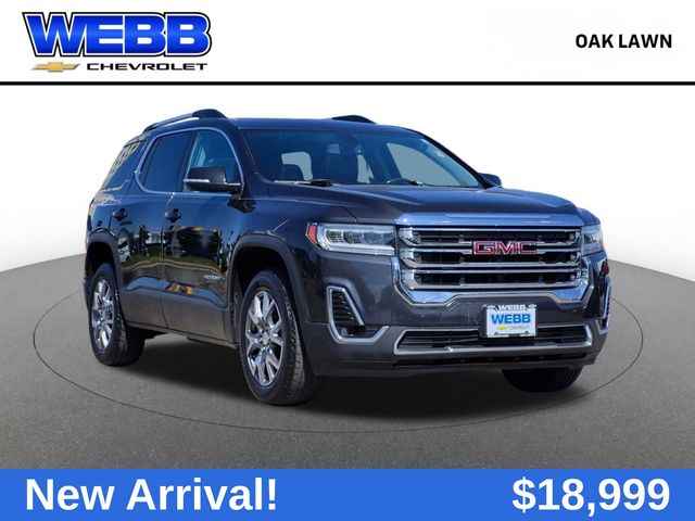 Carbon Black Metallic 2020 GMC Acadia SUV / Crossover Four-Wheel Drive 9-Speed Automatic