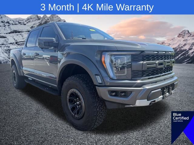 Gray (Lead Foot) 2021 Ford F-150 Raptor SuperCrew 4WD Pickup Truck Four-Wheel Drive Automatic