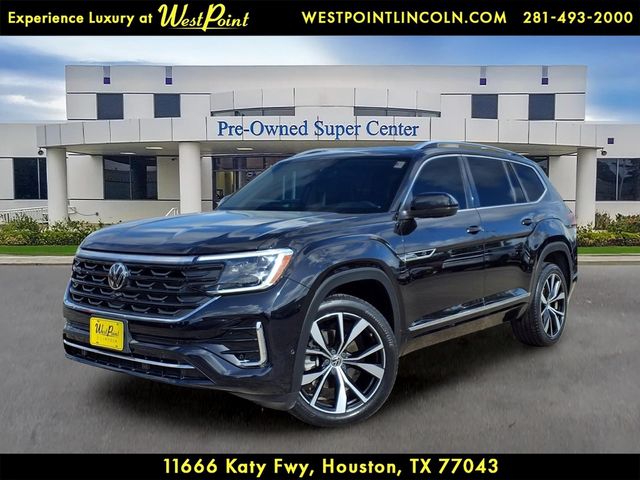 Deep Black 2024 Volkswagen Atlas SUV / Crossover All-Wheel Drive 8-Speed Automatic