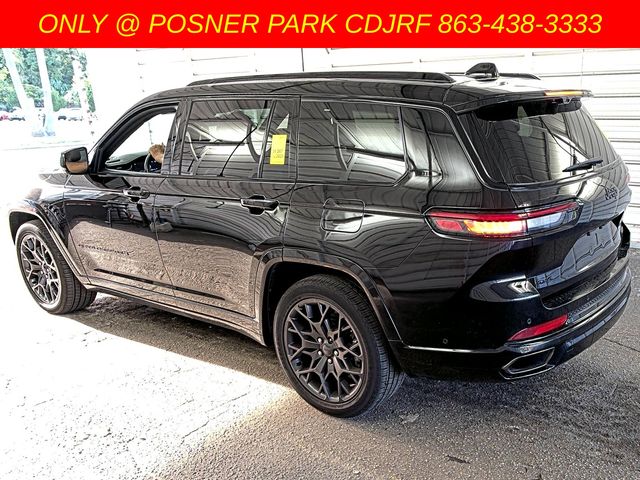 2025 Diamond Black Jeep Grand Cherokee L Summit 4X4 SUV