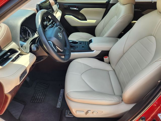 2022 Toyota Highlander XLE Red at Bayway Chrysler Dodge Jeep Ram