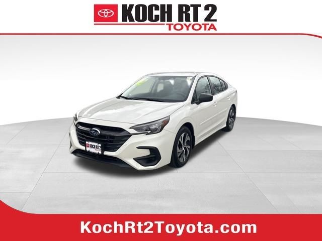 Crystal White Pearl 2025 Subaru Legacy AWD Sedan All-Wheel Drive Continuously Variable Transmission