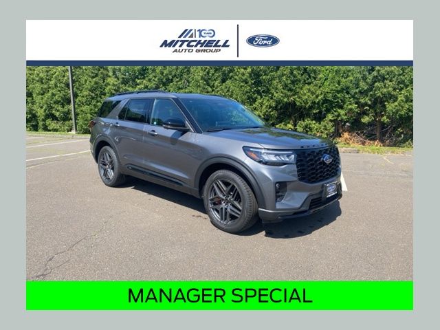 Carbonized Gray Metallic 2026 Ford Explorer SUV / Crossover All-Wheel Drive Automatic