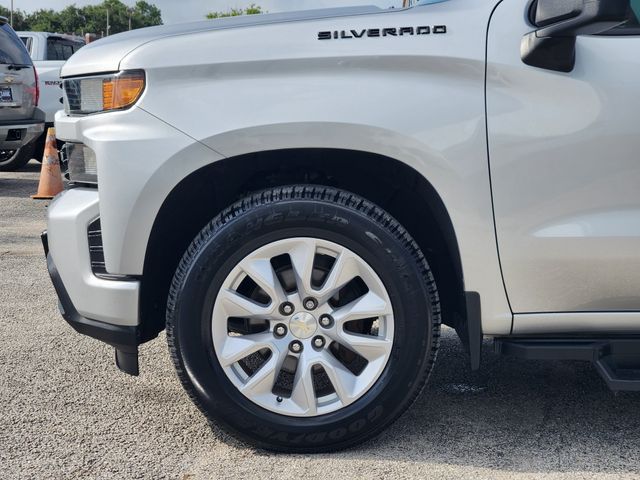 2020 Chevrolet Silverado 1500 Custom Silver at Classic Elite Chevrolet Sugar Land