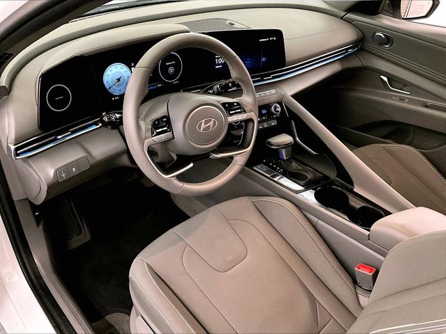 2024 Hyundai Elantra SEL White at Klick Lewis Buick Chevrolet