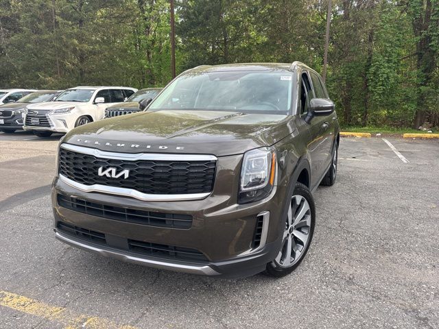 Dark Moss 2022 Kia Telluride EX FWD SUV / Crossover Front-Wheel Drive 8-Speed Automatic