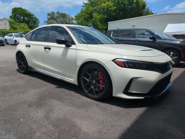 Championship White 2023 Honda Civic Type R Hatchback Front-Wheel Drive 6-Speed Manual