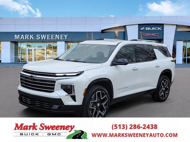 Pearl 2025 Chevrolet Traverse High Country 4WD SUV / Crossover Four-Wheel Drive 8-Speed Automatic