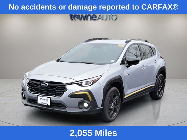 Ice Silver Metallic 2025 Subaru Crosstrek Sport AWD SUV / Crossover All-Wheel Drive Continuously Variable Transmission