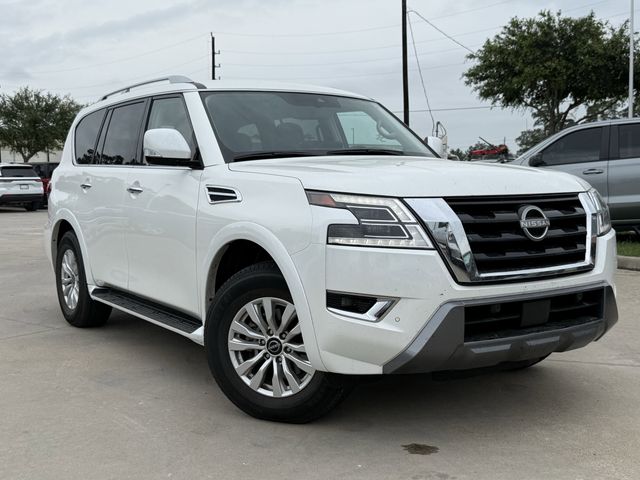 2024 Nissan Armada SV White at Wharton Ford