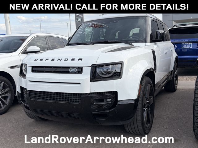 Fuji White 2025 Land Rover Defender 110 P400 X-Dynamic SE AWD SUV / Crossover All-Wheel Drive 8-Speed Automatic