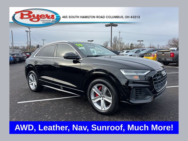 Black 2019 Audi Q8 quattro Premium 55 TFSI SUV / Crossover All-Wheel Drive 8-Speed Automatic