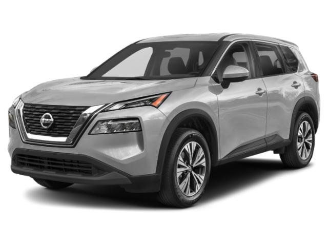 Brilliant Silver Metallic 2023 Nissan Rogue SUV / Crossover Front-Wheel Drive Continuously Variable Transmission