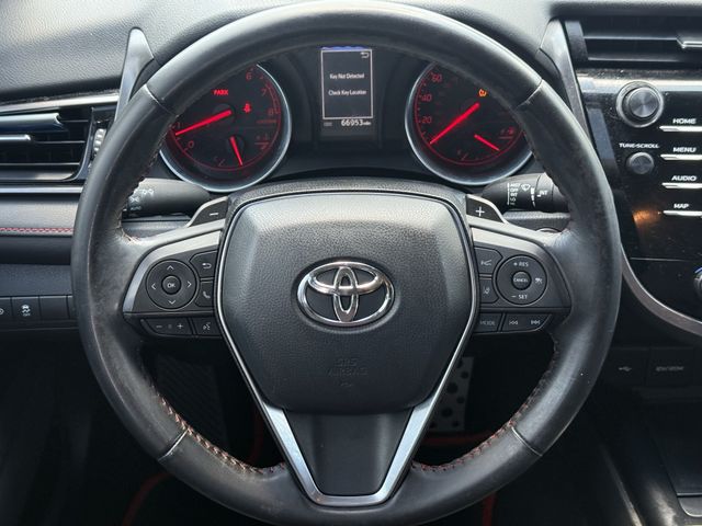 2020 Toyota Camry TRD V6 Silver at DeMontrond Auto Country