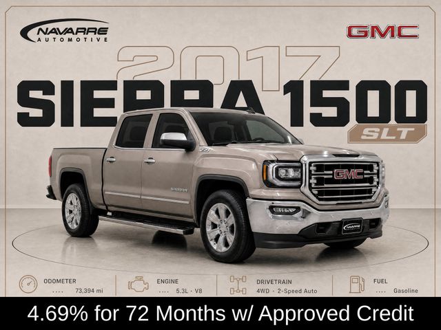 Pepperdust Metallic 2017 GMC Sierra 1500 Pickup Truck Four-Wheel Drive 8-Speed Automatic Overdrive