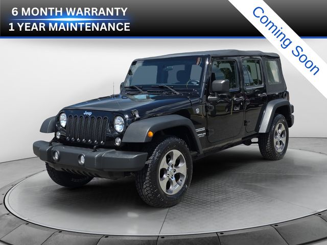 Black Clearcoat 2017 Jeep Wrangler SUV / Crossover Four-Wheel Drive 5-Speed Automatic