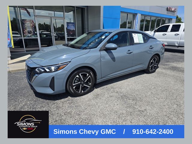 Atlantic Gray Metallic 2024 Nissan Sentra Sedan Front-Wheel Drive Continuously Variable Transmission