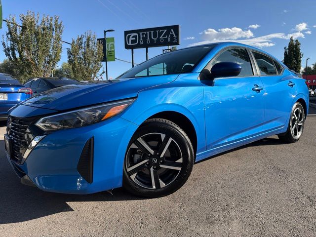 Electric Blue Metallic 2024 Nissan Sentra Sedan Front-Wheel Drive Continuously Variable Transmission